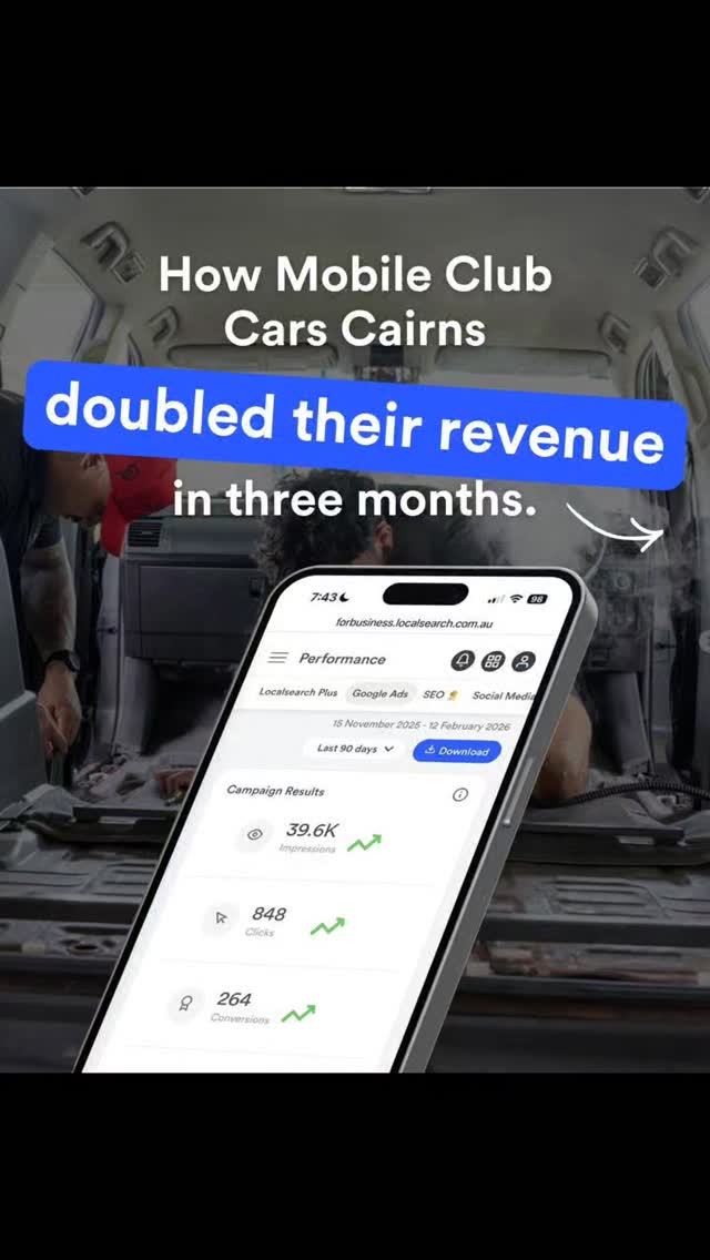 Mobile Club Cars Cairns revenue case study from The Bearded Marketer